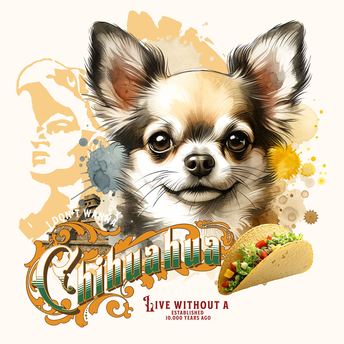 Chihuahua - Tableau décoratif