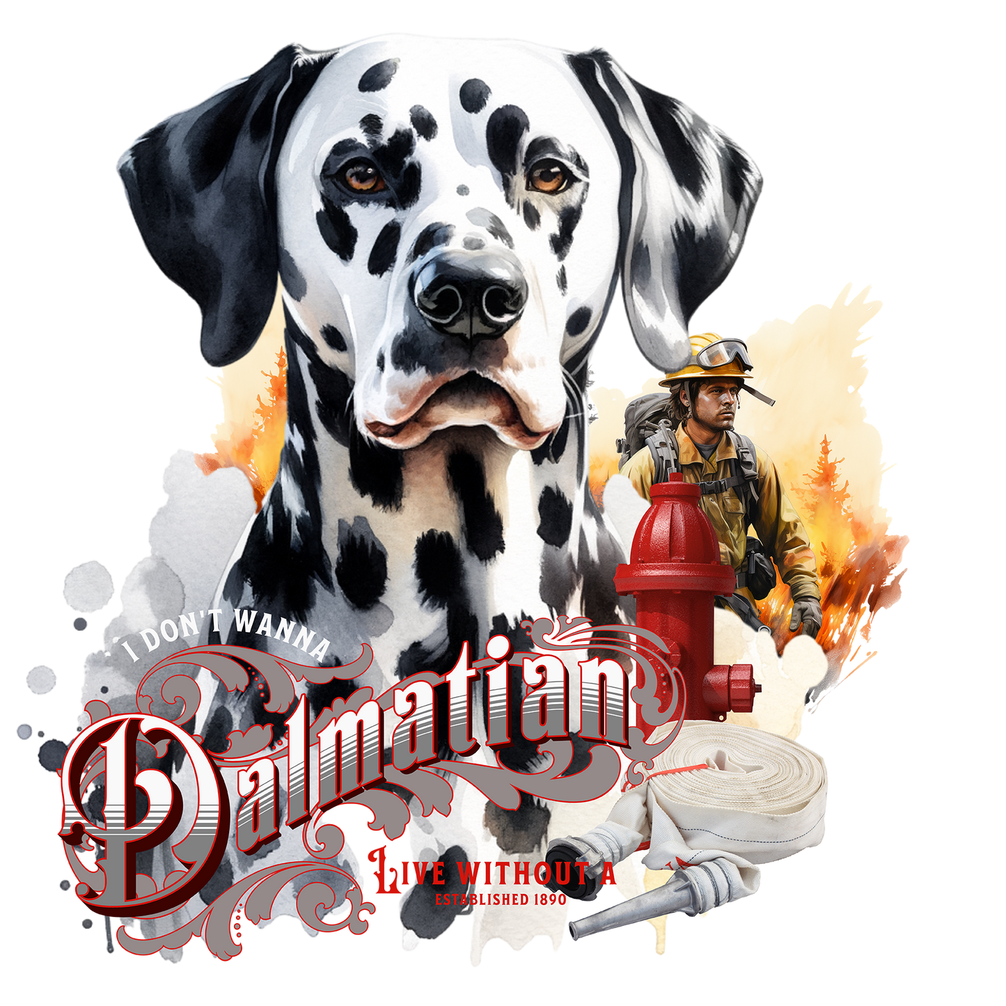 Dalmatian - Tableau décoratif