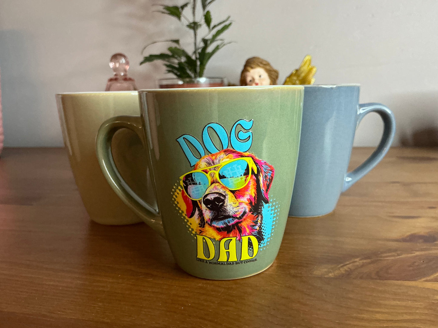 Mug rond "Dog Dad" modèle 1 | 22 cl