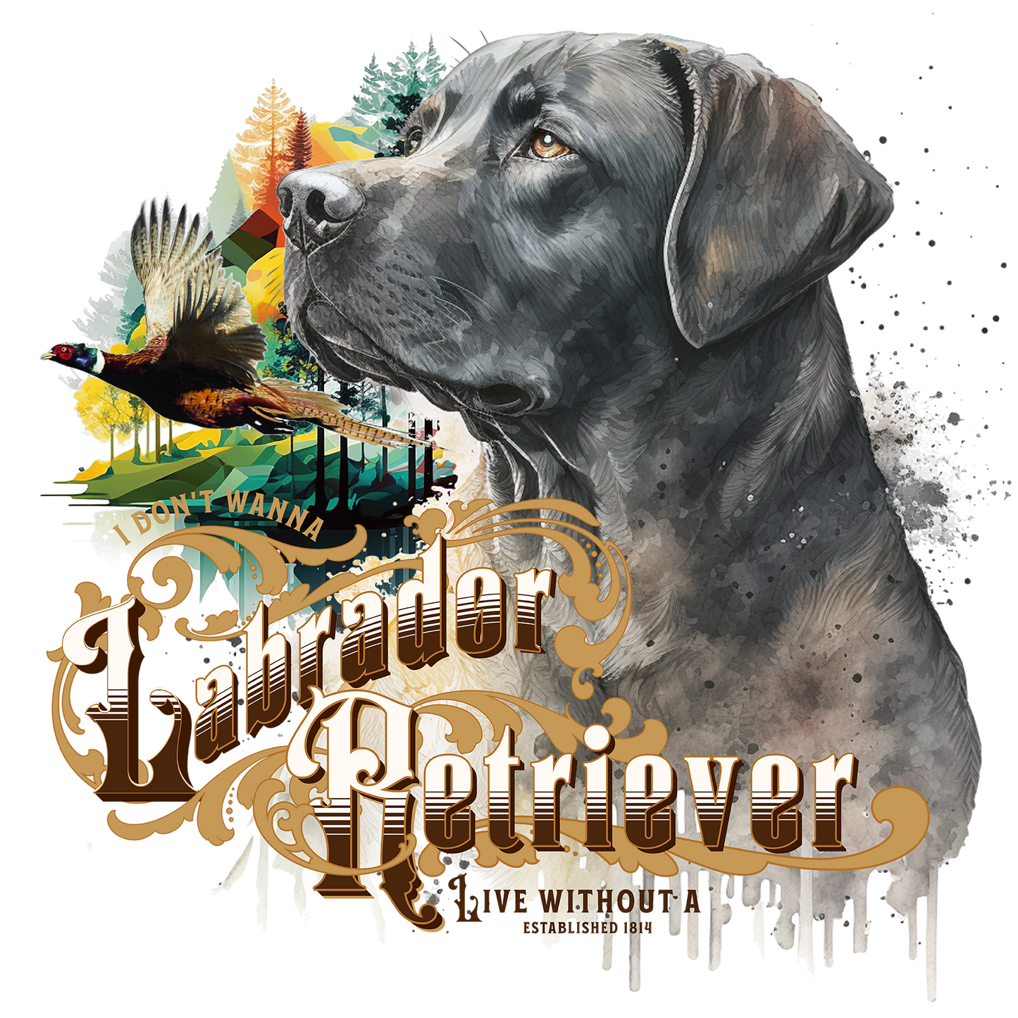Labrador Retriever - Tableau décoratif