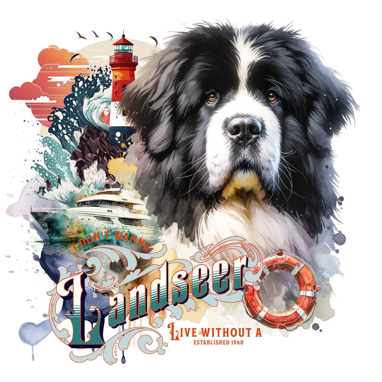 Landseer - Tableau décoratif