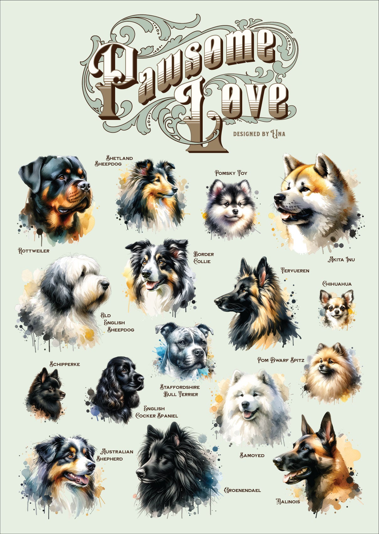 Affiche "Pawsome Love" 2