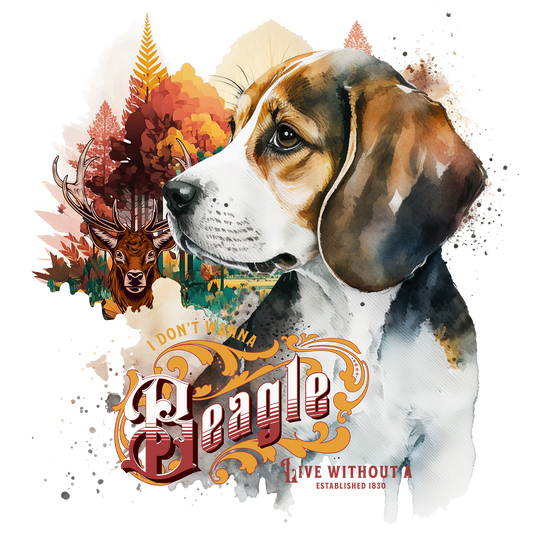Beagle - Tableau décoratif