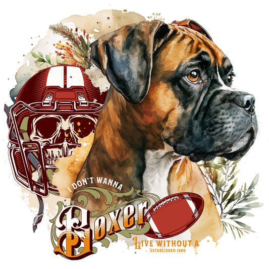 Boxer - Tableau décoratif