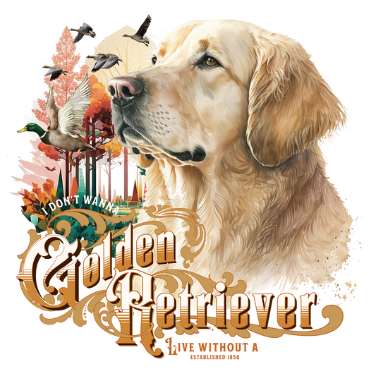 Golden Retriever - Tableau décoratif