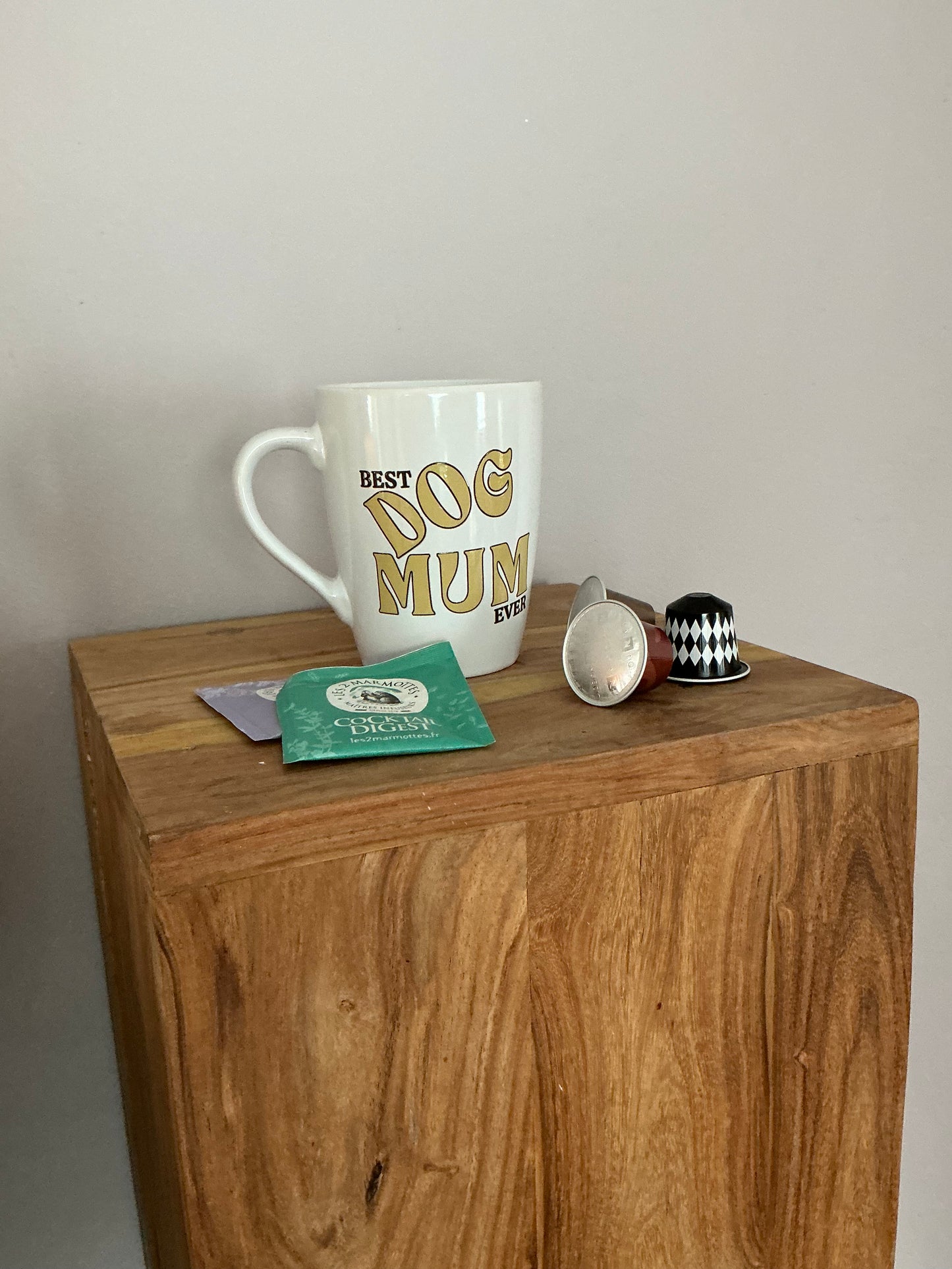 Mug rond "Best Dog Mum Ever" 38CL