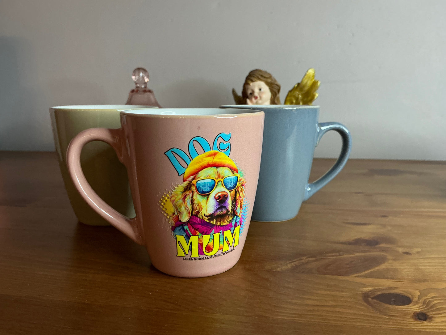 Mug rond "Dog Mum" modèle 2 | 22 cl