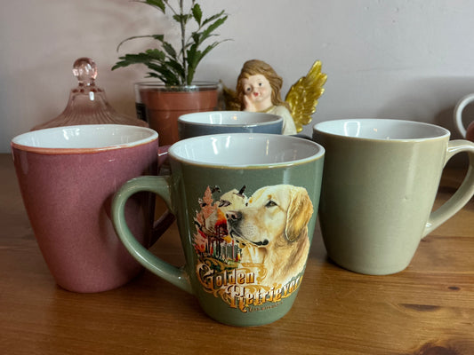 Mug rond "Golden Retriever" | 22 cl