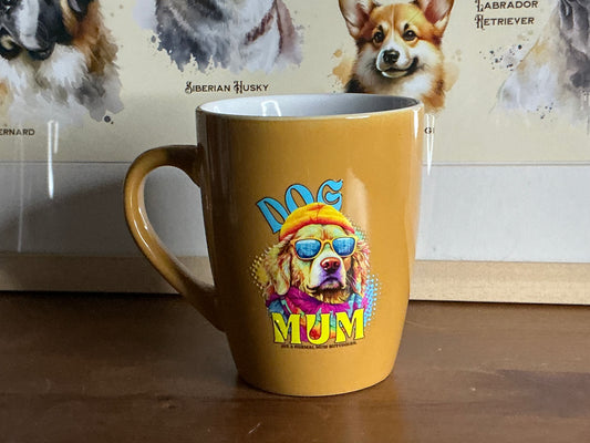 Mug rond "Dog Mum" modèle 2 | 38CL