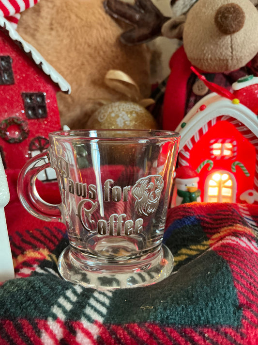 Tasse à café verre transparent | 8 CL
