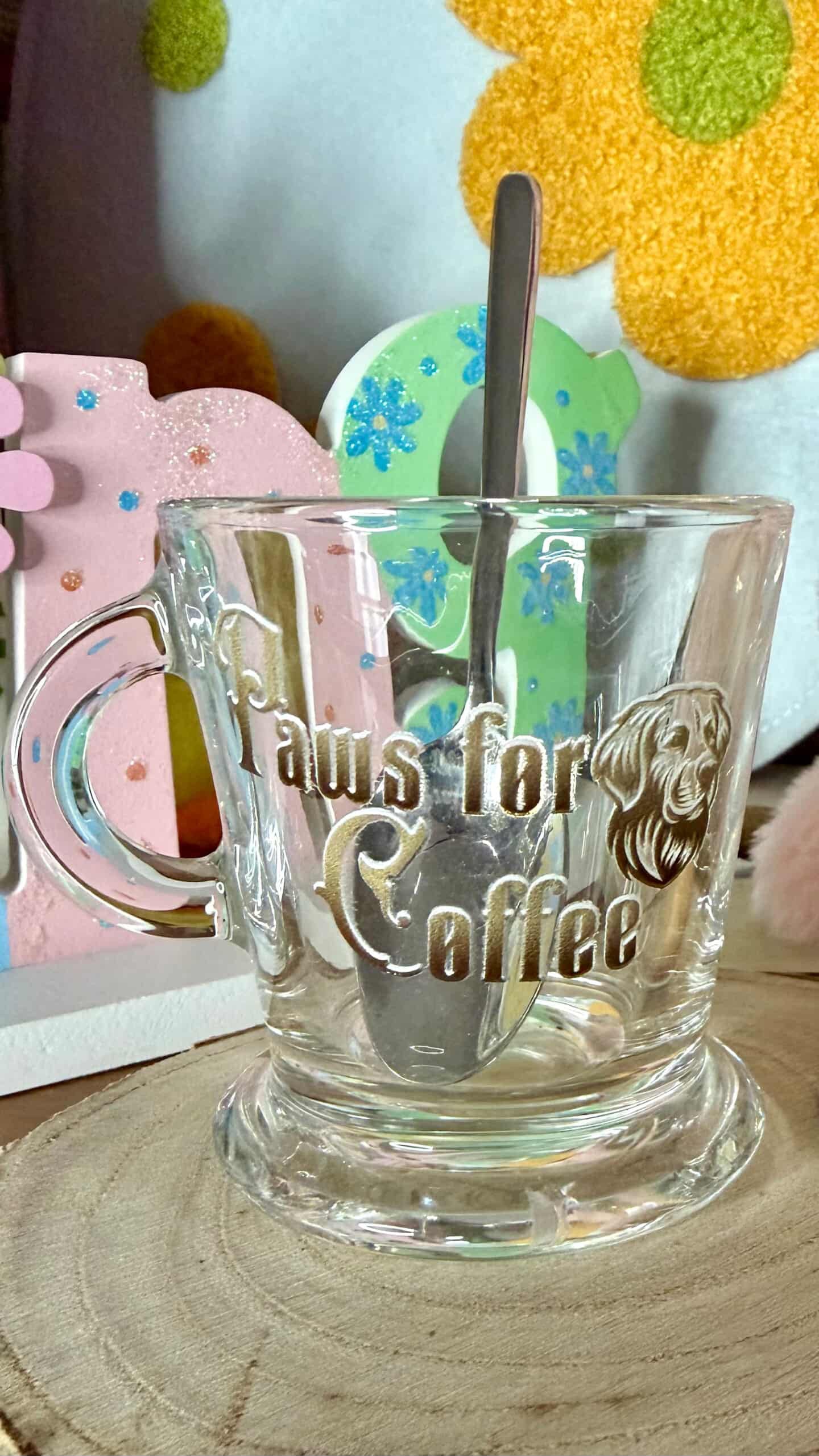 Tasse à café verre transparent | 8 CL