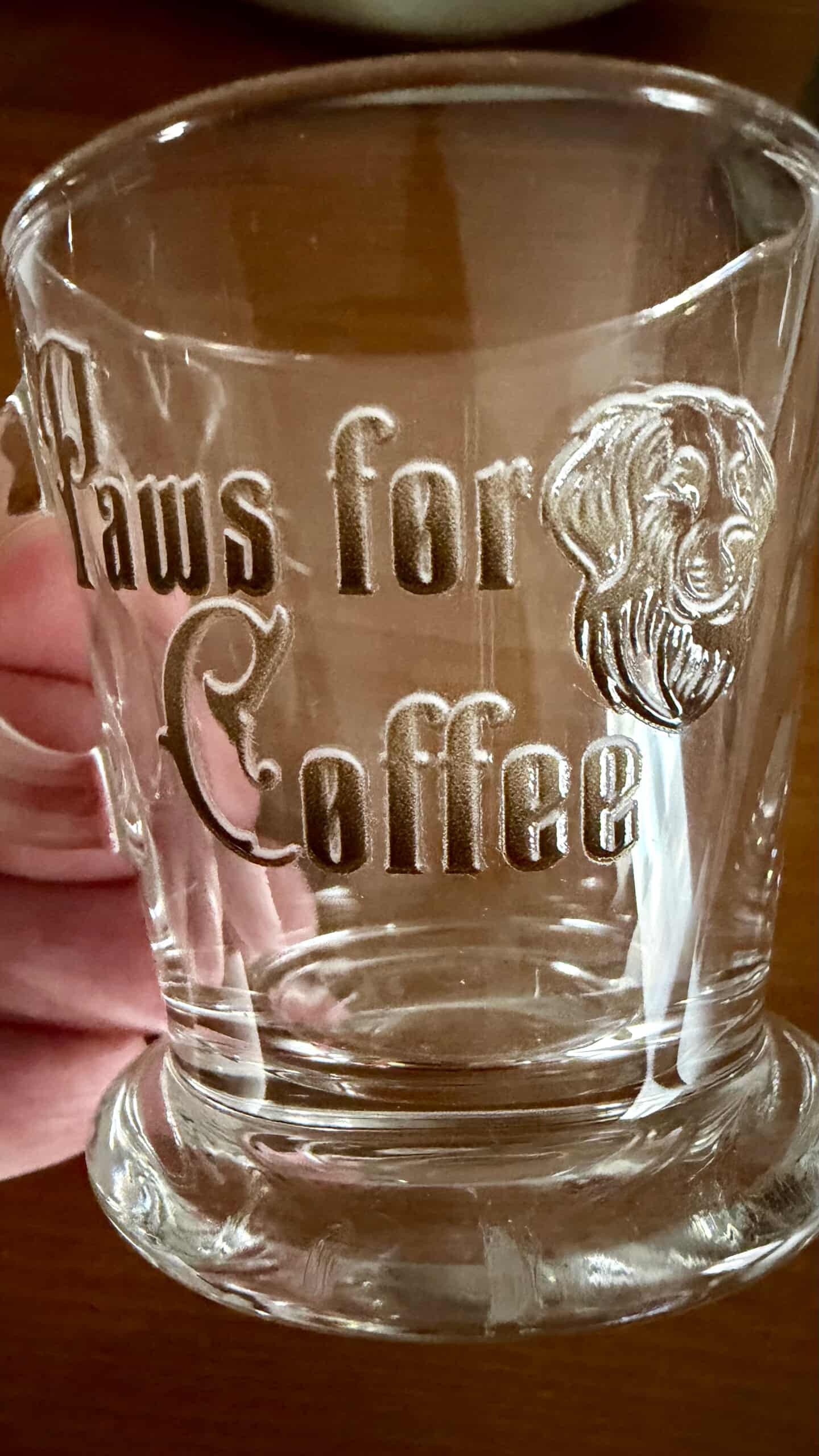 Tasse à café verre transparent | 8 CL