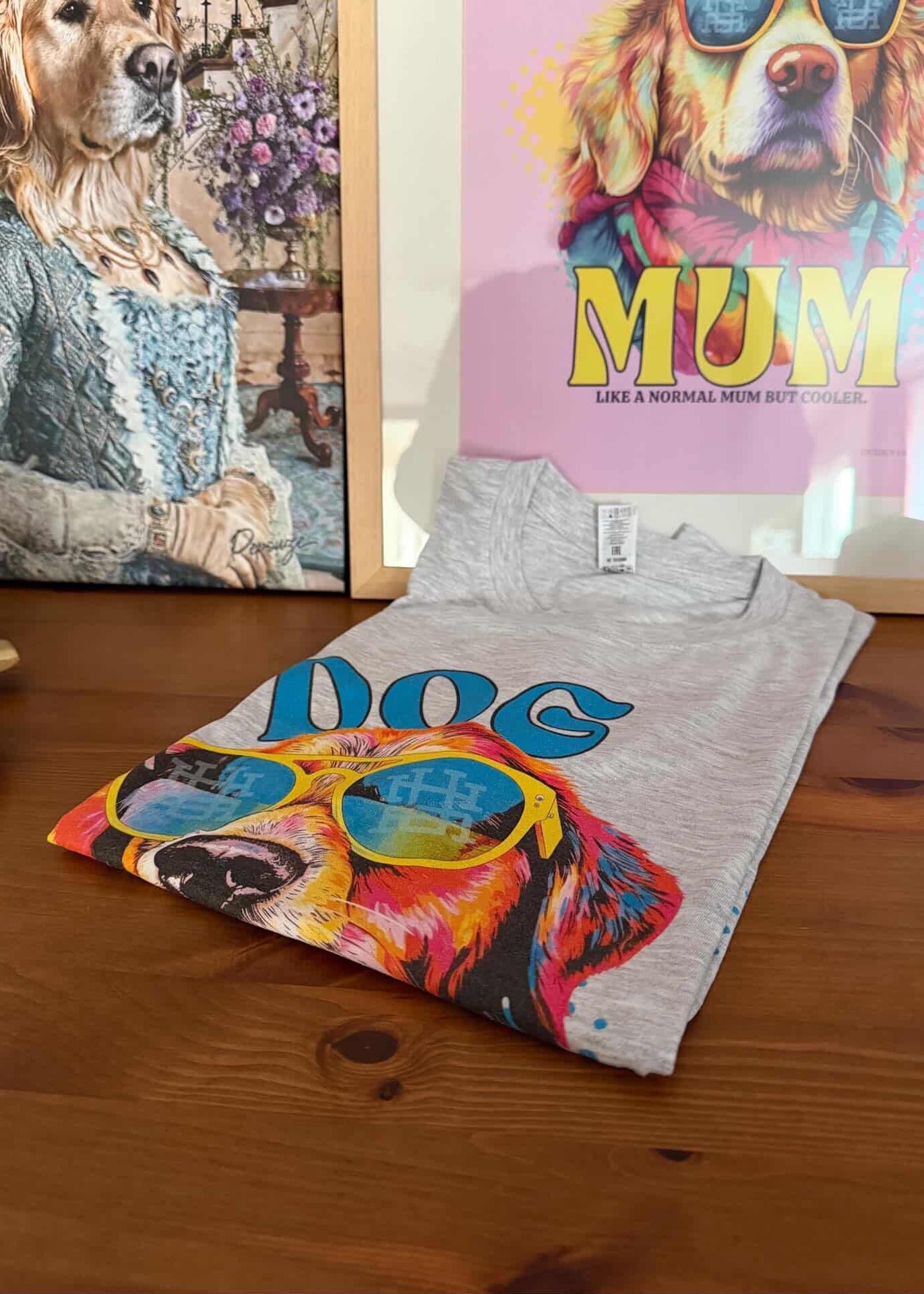 Tee-shirt Dog Mum Summer