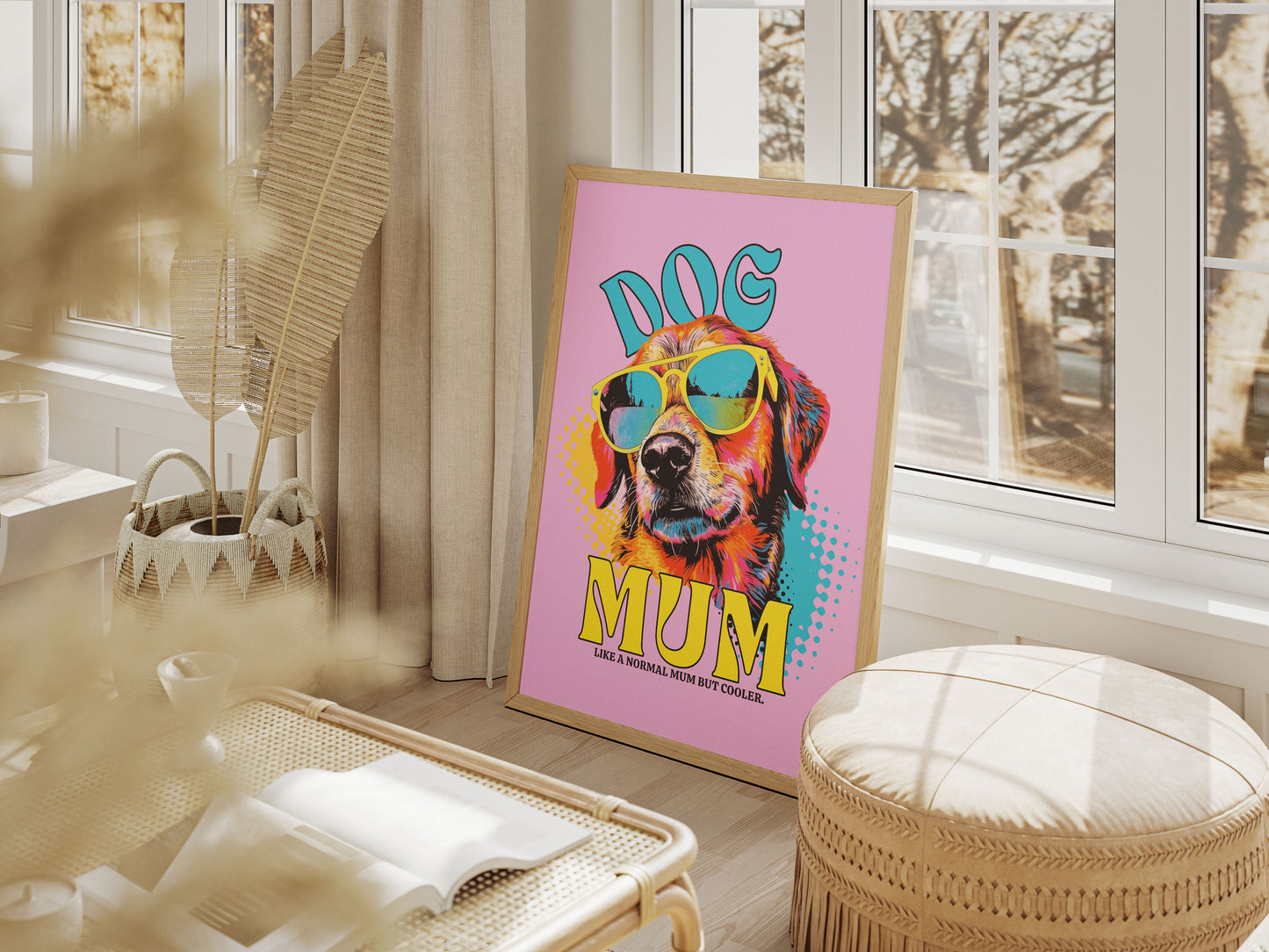 Affiche "Dog Mum"- modèle 1