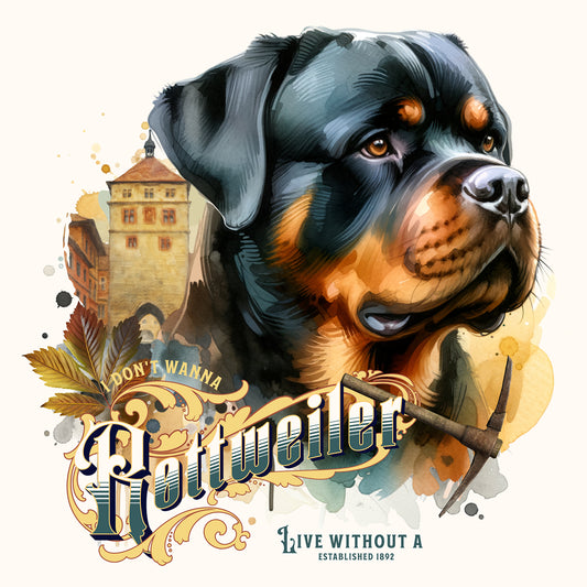 Rottweiler - Tableau décoratif