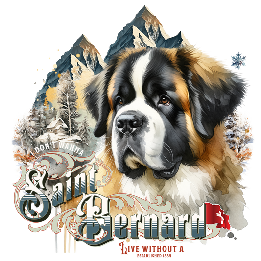 Saint-Bernard - Tableau décoratif