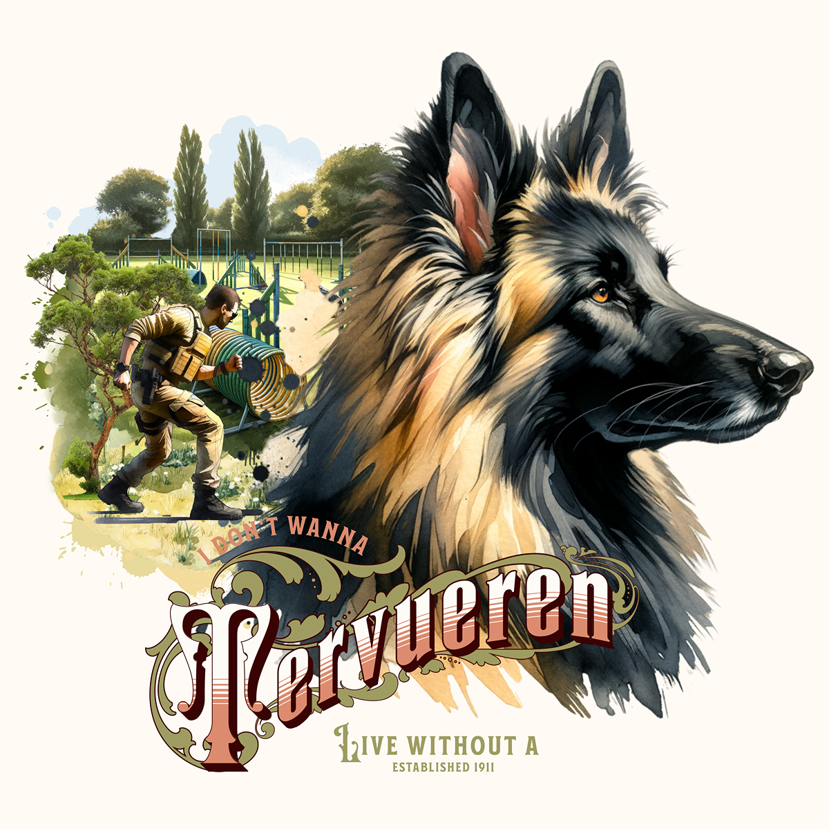 Tervueren - Tableau décoratif
