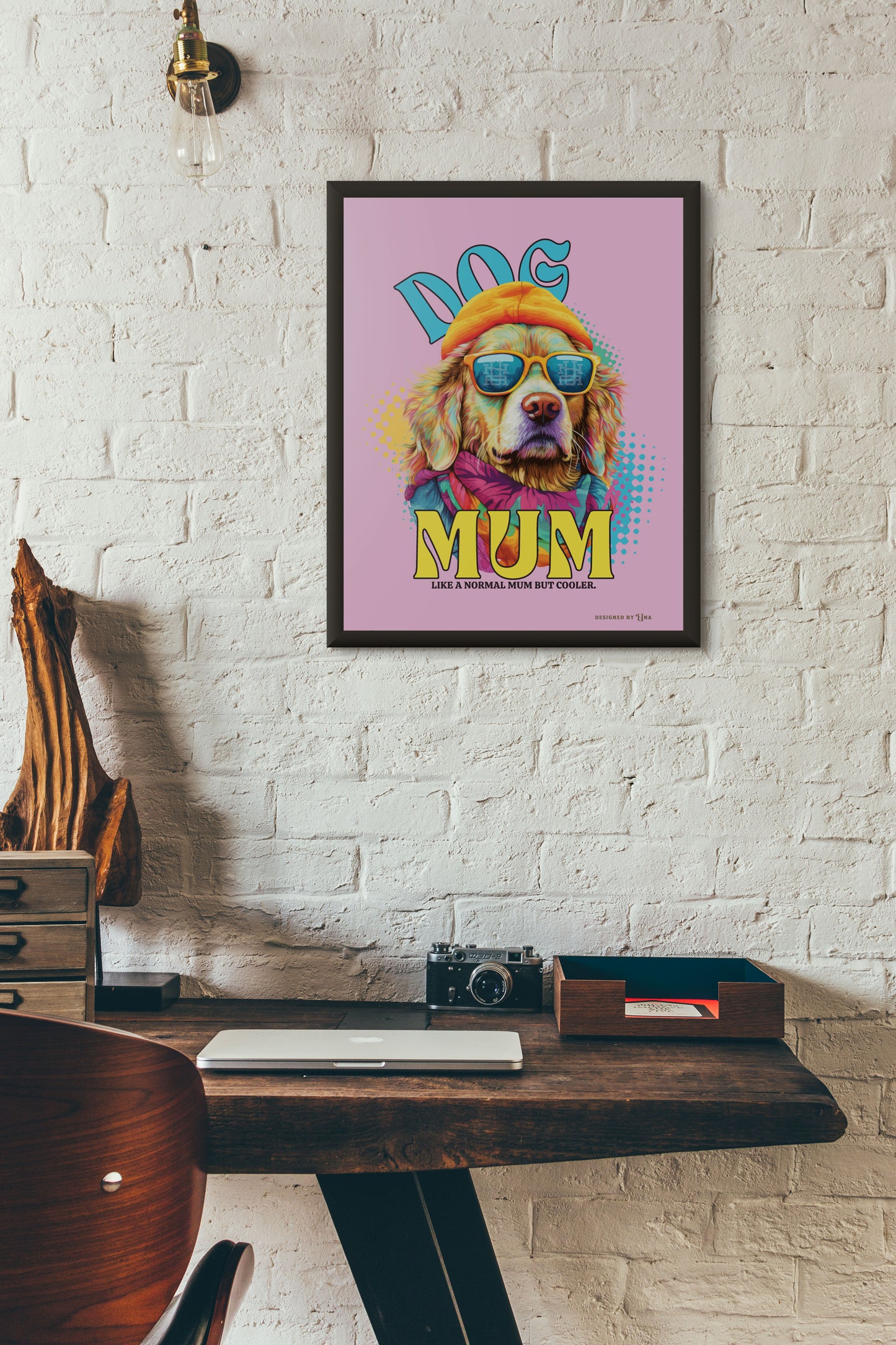 Affiche "Dog Mum"- modèle 2