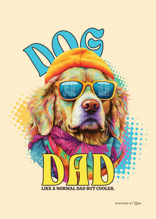 Affiche "Dog Dad"- modèle 2