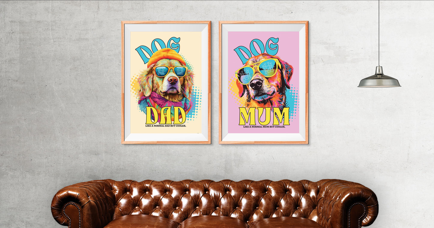 Affiche "Dog Dad"- modèle 1