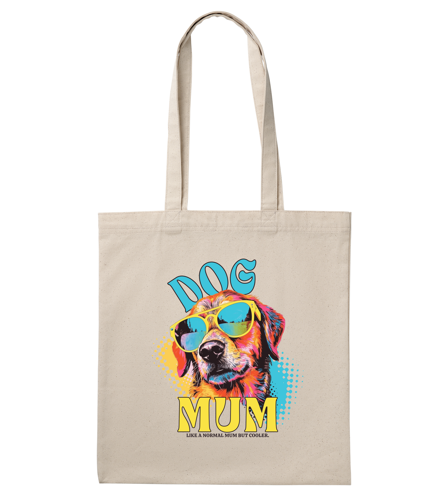 Dog Mum summer cabas by Una