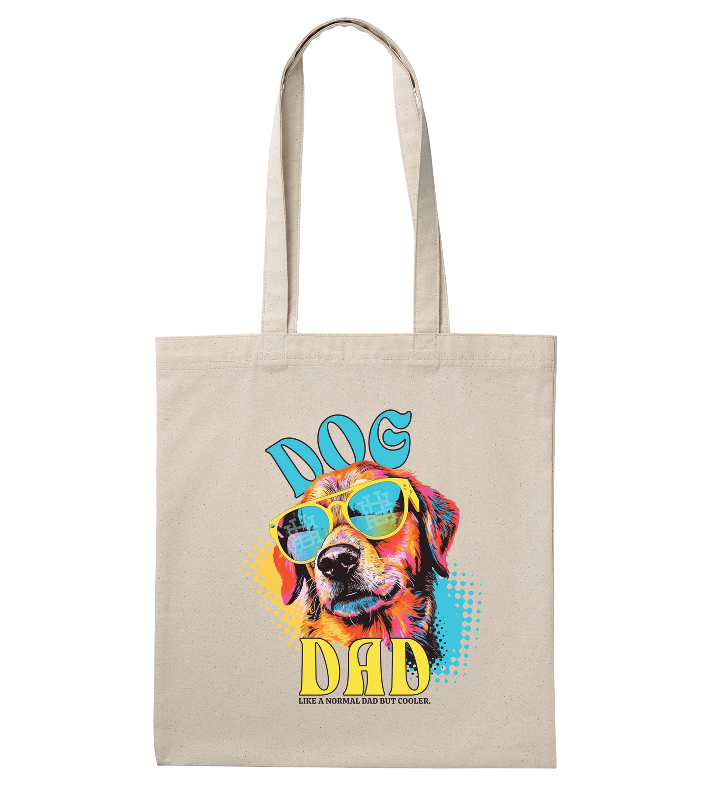 Tote-Bag Dog Dad summer by Una